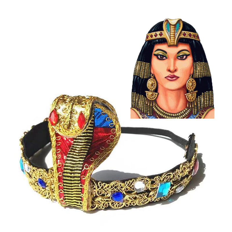 Women Accessories In Egypt - Snake Shaped Headpiece Cleopatra Headdress Egypt
