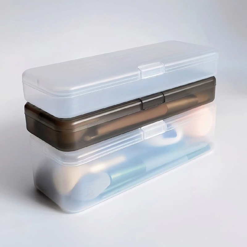 Women Accessories Organizer - 1PC Transparent Plastic Cosmetic Storage Box