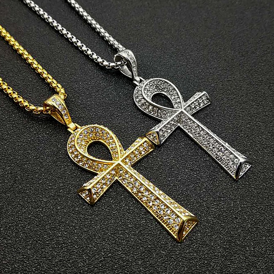Women Accessories In Egypt - Gothic Vintage Stainless Steel Ankh Cross