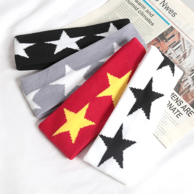 Women'S Running Accessories - Elastic Pentagram Hair Bands Women Men