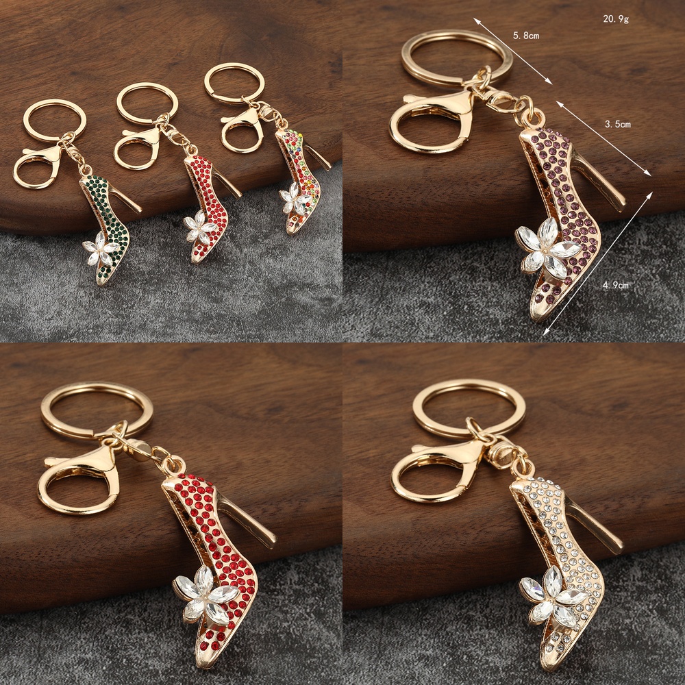 Women'S Accessories Amazon - Fashion Rhinestone Crystal High Heel Keychain