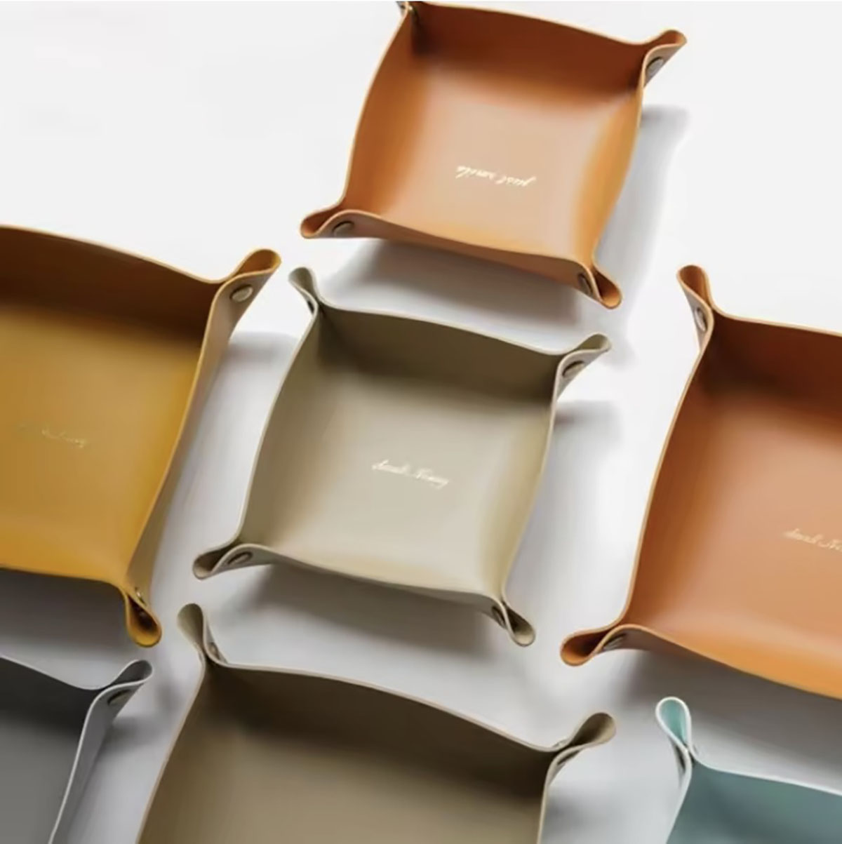 Nordic Style Leather Storage T - Women Accessories Organizer 评论和价格