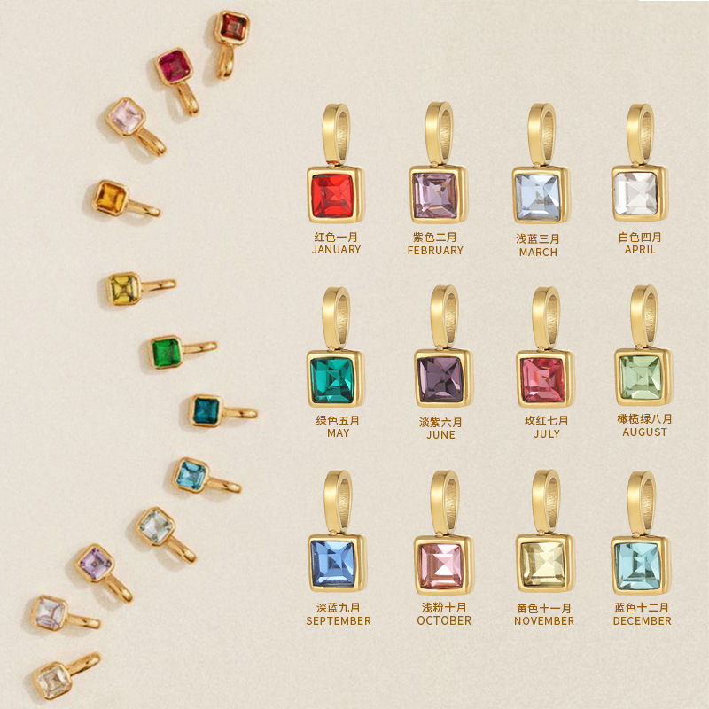 CARLIDANA Dainty Women Birthda - Charm Necklace Dainty 评论和价格