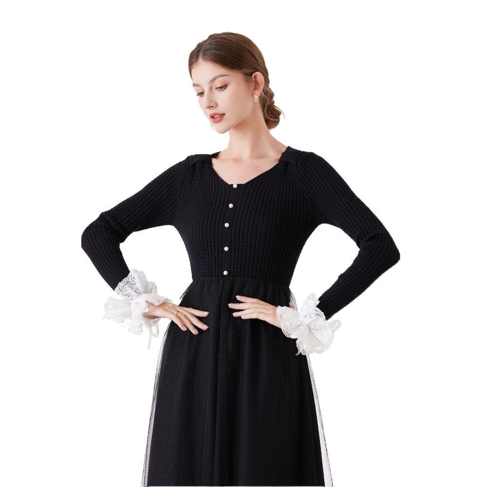 Fashion Victorian Lace Jabot C - Women'S Victorian Accessories 评论和价格
