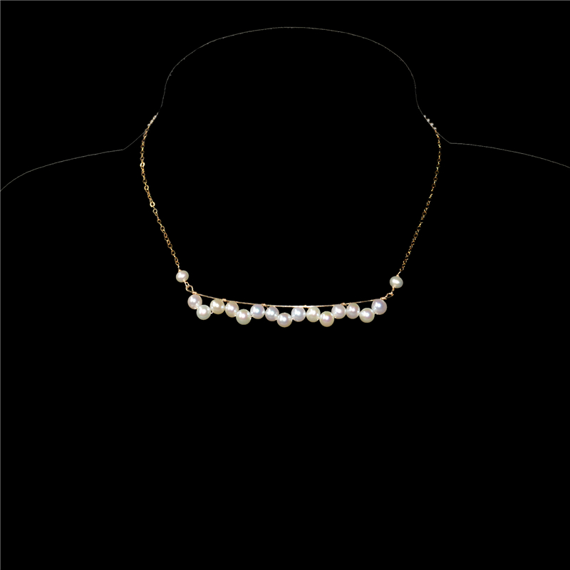 Lii Ji 14K Gold Filled Real Pe - Charm Necklace Dainty 评论和价格