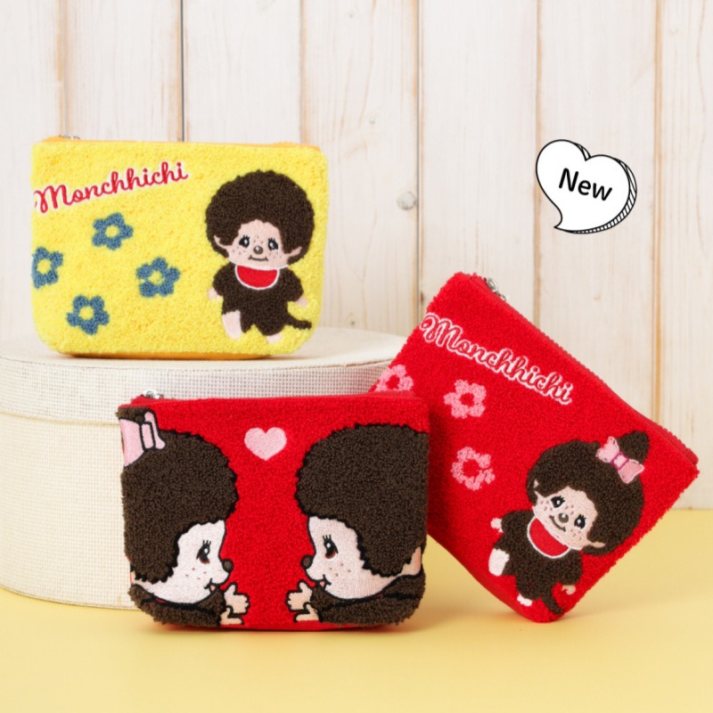 Cute Monchhichi Embroidered Zi - Women Accessories Organizer 评论和价格