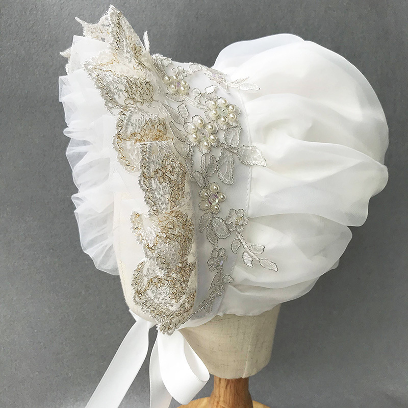 Victorian Bonnet Ruffles Villa - Women'S Victorian Accessories 评论和价格
