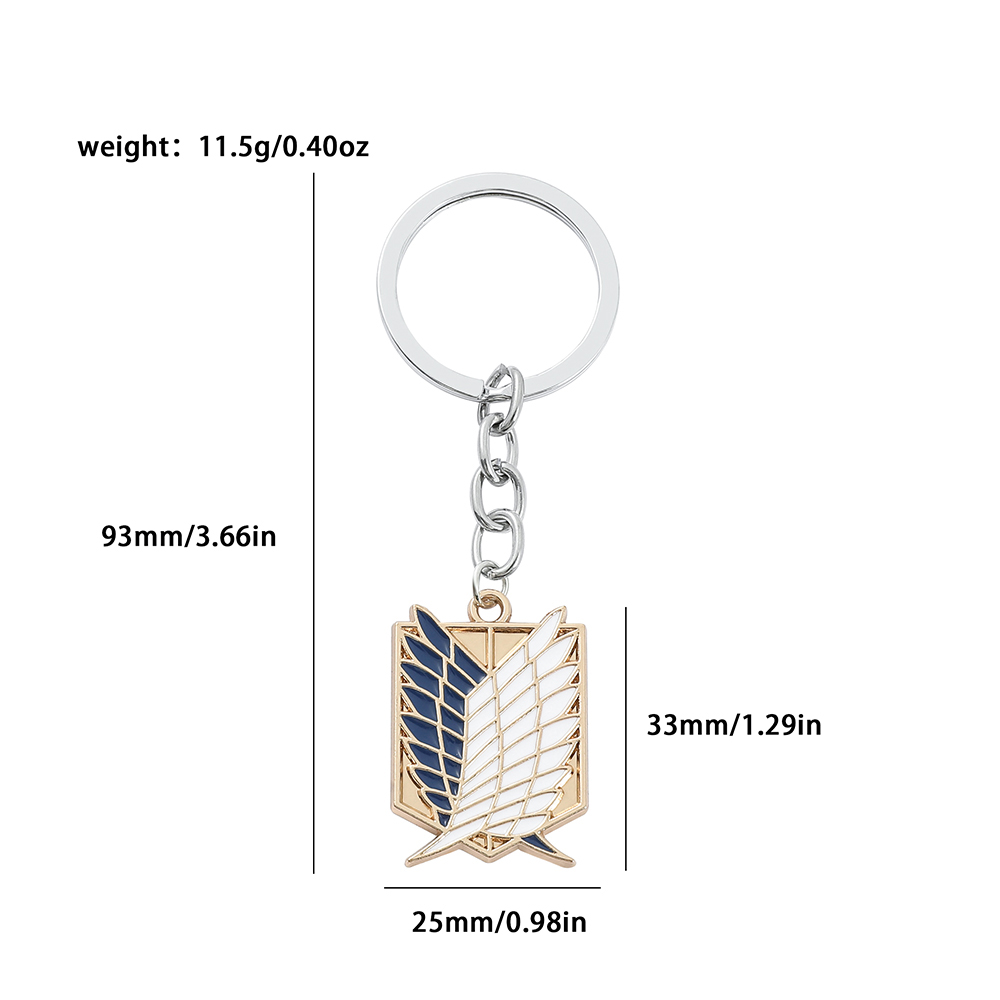 Anime Attack on Titan Enamel B - Women'S Key Accessories 评论和价格