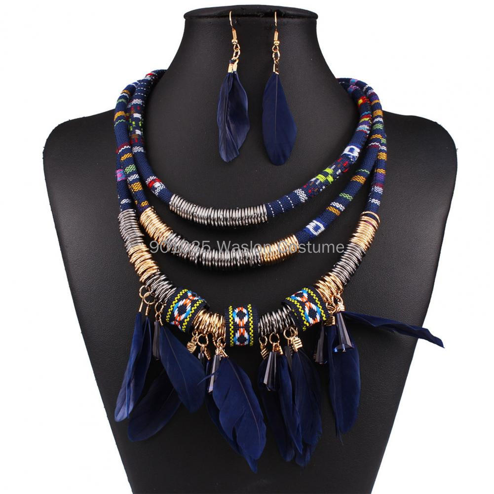 2Pcs/Set Egypt Feather Tassel  - Women Accessories In Egypt 评论和价格