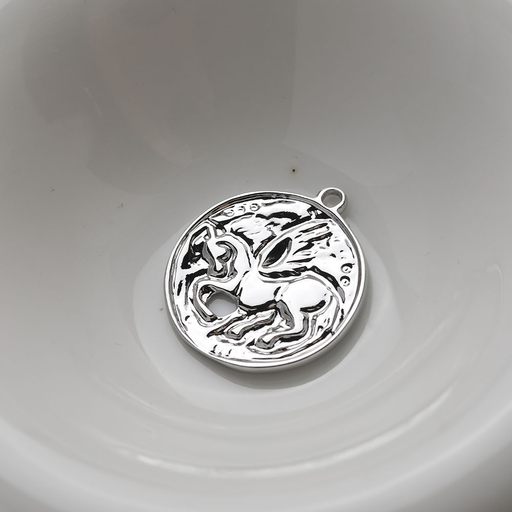 4pcs Dainty Unicorn Charms for - Charm Necklace Dainty 评论和价格