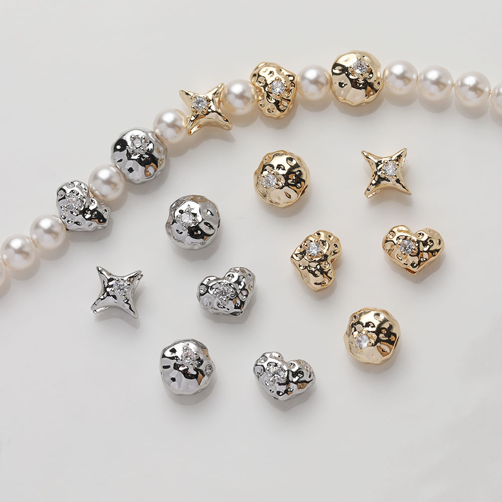 6PCS Dainty Heart Celestial No - Charm Necklace Dainty 评论和价格
