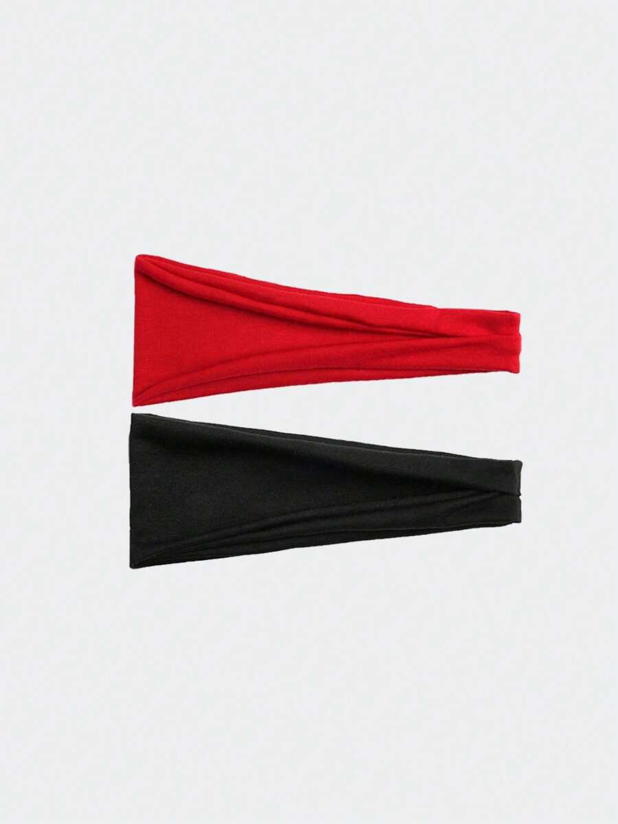 2pcs Solid Color Sports Yoga H - Women'S Running Accessories 评论和价格