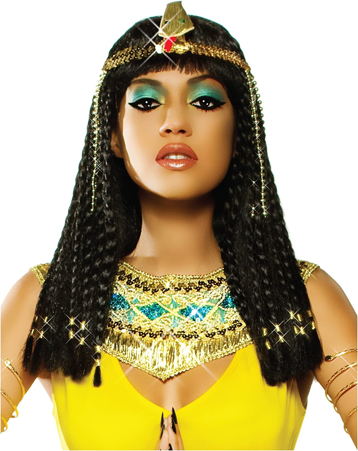 Cleopatra Wig Woman Egypt Quee - Women Accessories In Egypt 评论和价格