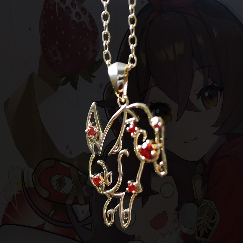 Anime Necklace Genshin Impact  - Women'S Running Accessories 评论和价格