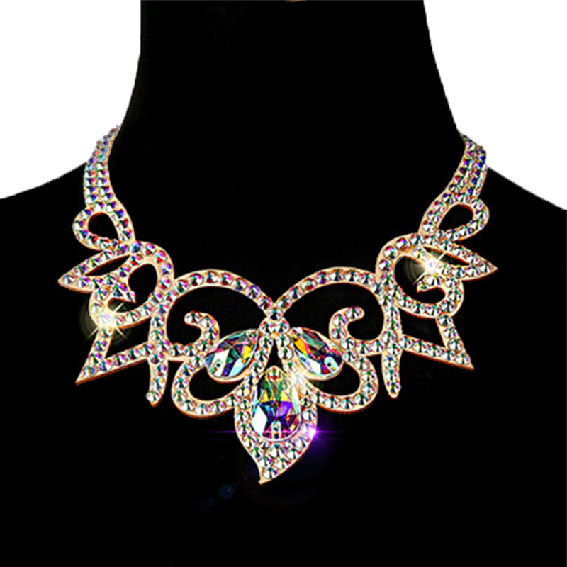 Belly Dance Sparkle Necklace C - Women Accessories In Egypt 评论和价格