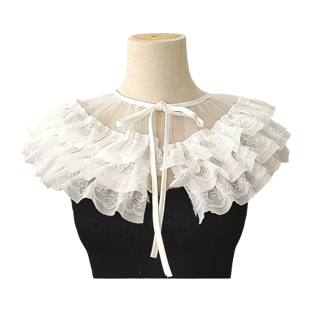 Women Victorian Lace Ruffled J - Women'S Victorian Accessories 评论和价格