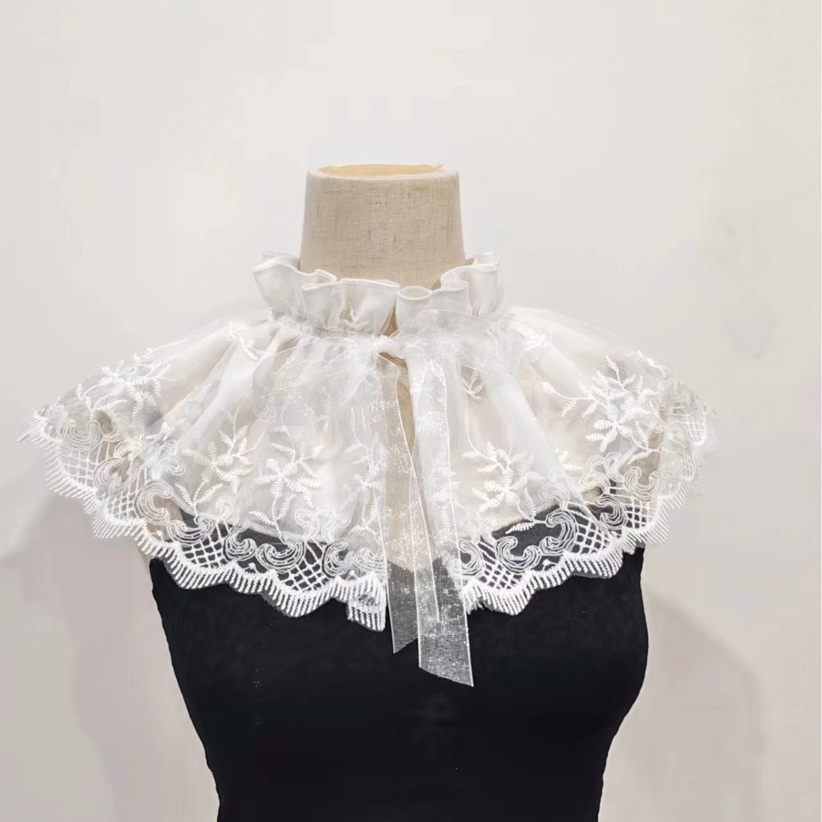 Women Victorian Lace Ruffled J - Women'S Victorian Accessories 评论和价格