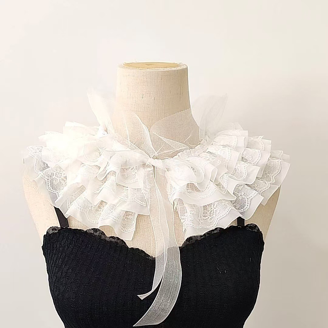 Women Victorian Lace Ruffled J - Women'S Victorian Accessories 评论和价格
