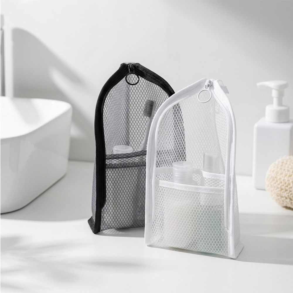 Mesh Toiletry Bag Breathable Q - Women Accessories Organizer 评论和价格