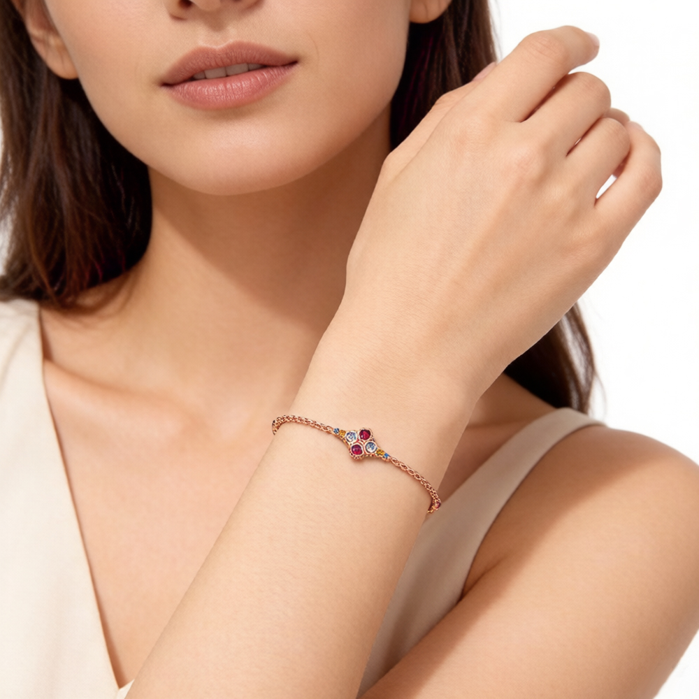 Royalty Rose Gold Plated Brace - Women'S Victorian Accessories 评论和价格