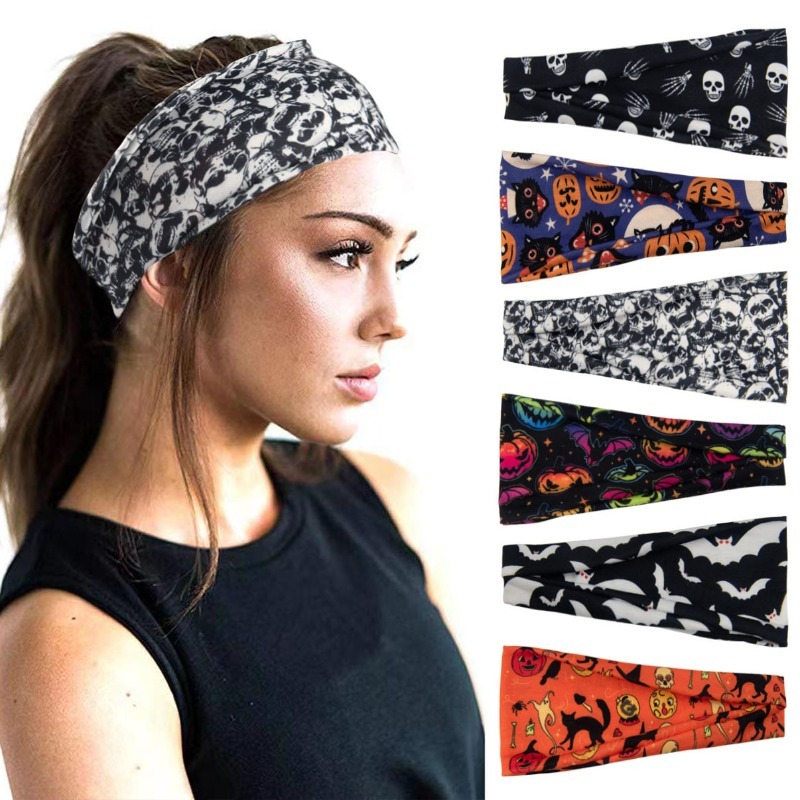Bohemian Printed Skull Pumpkin - Women'S Running Accessories 评论和价格
