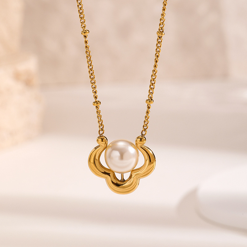 Chinese Style Lucky Auspicious - Charm Necklace Dainty 评论和价格