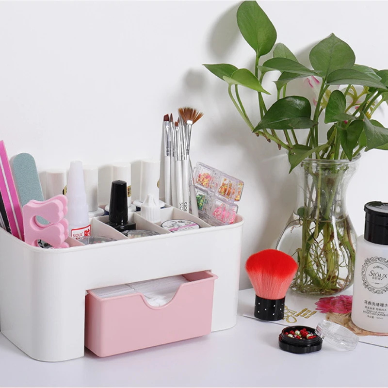 Nail Art Organizer Desktop Dra - Women Accessories Organizer 评论和价格