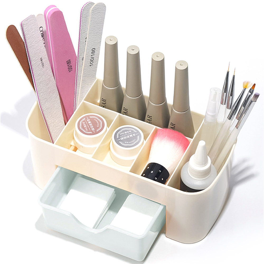 Nail Art Organizer Desktop Dra - Women Accessories Organizer 评论和价格