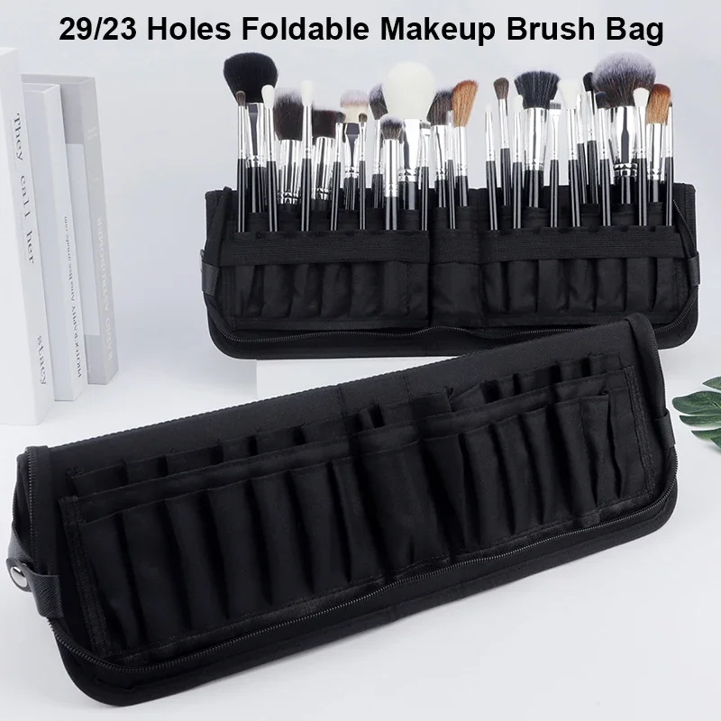 29/23 Holes Foldable Makeup Br - Women Accessories Organizer 评论和价格