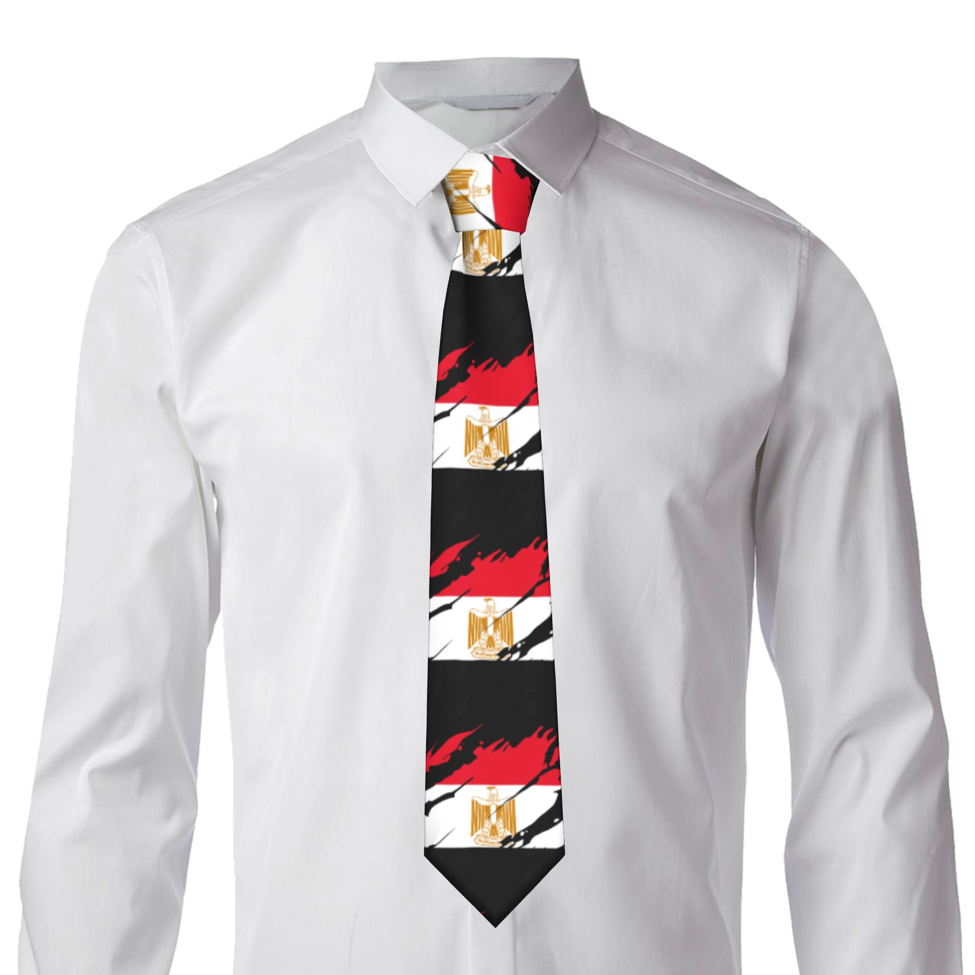Egypt Egyptian Flag Necktie Un - Women Accessories In Egypt 评论和价格
