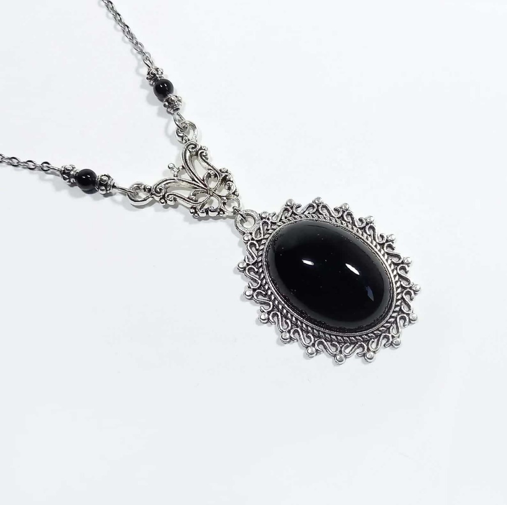 Victorian Gothic Silver Color  - Women'S Victorian Accessories 评论和价格
