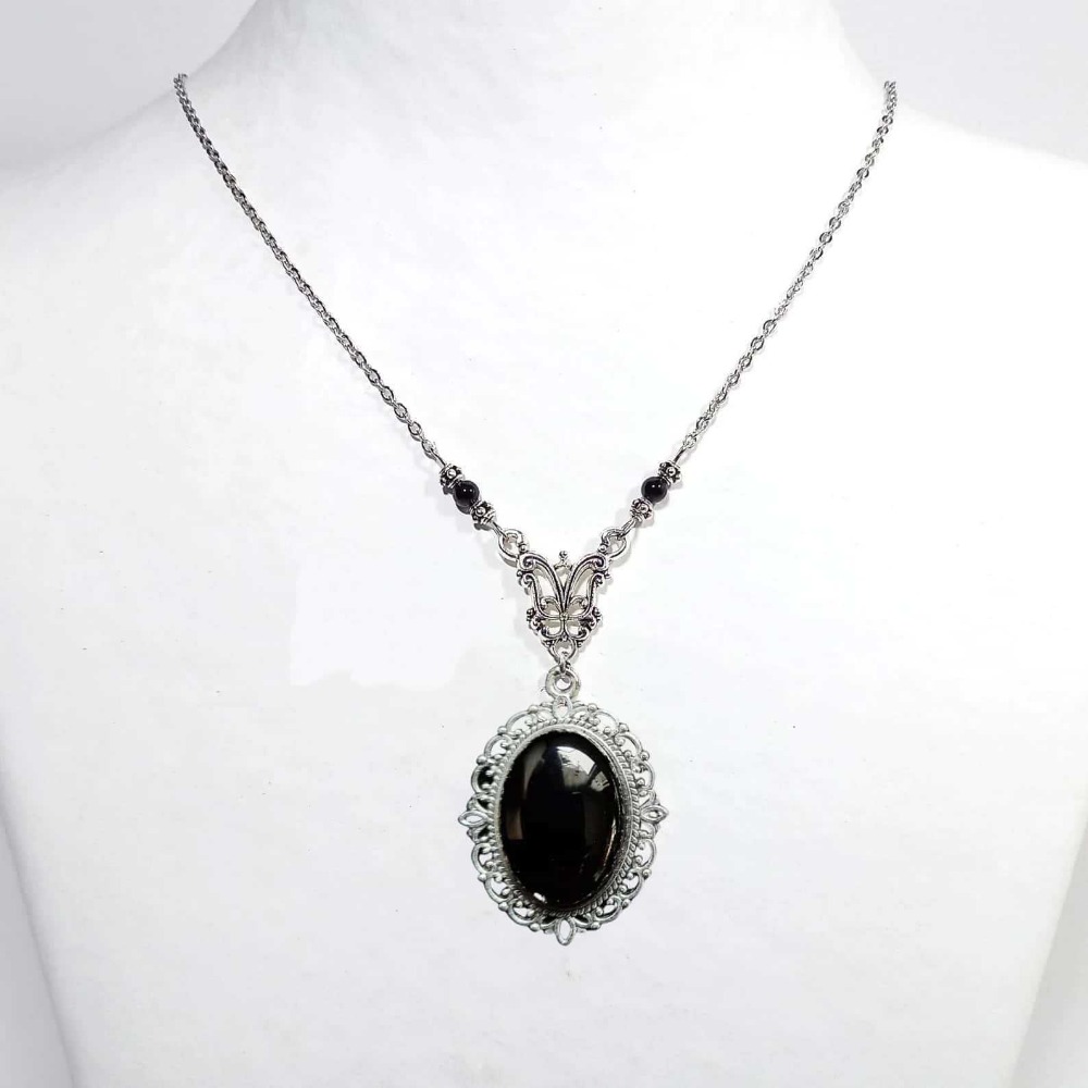 Victorian Gothic Silver Color  - Women'S Victorian Accessories 评论和价格