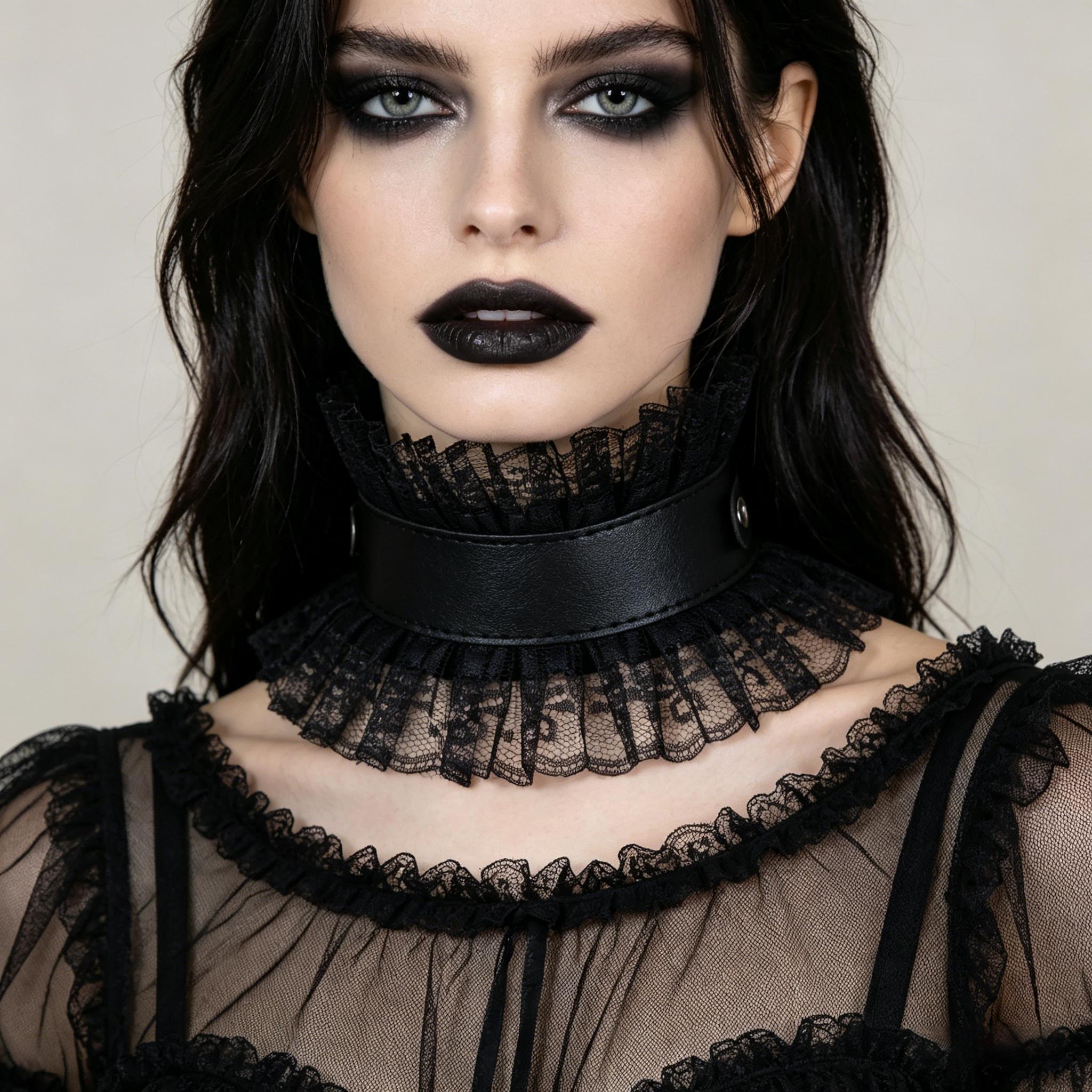 Women Vintage Fake Collar Goth - Women'S Victorian Accessories 评论和价格