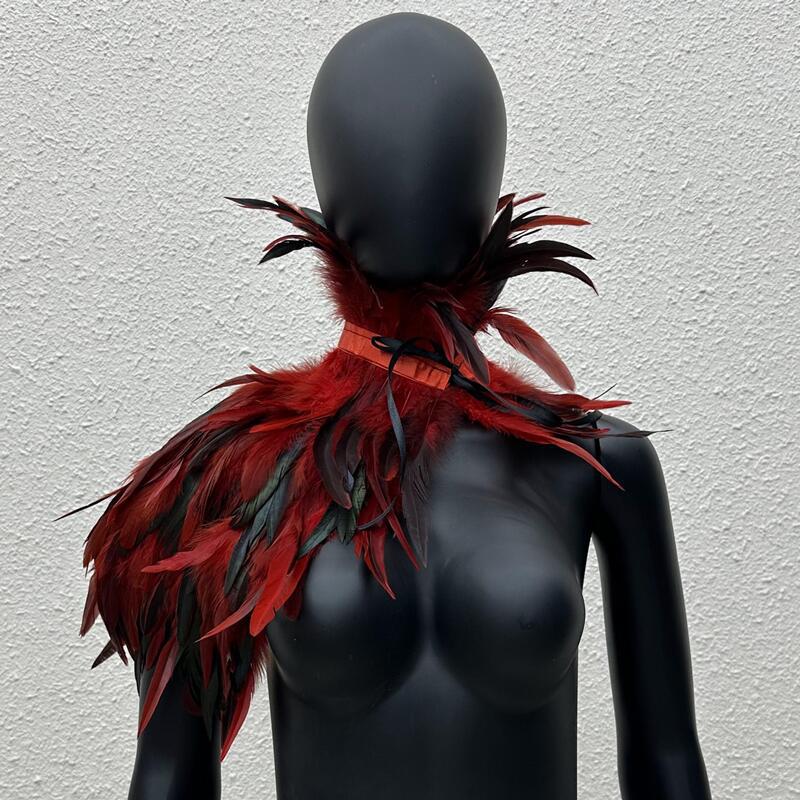 Amazon 11 Colors Gothic Feathe - Women'S Accessories Amazon 评论和价格